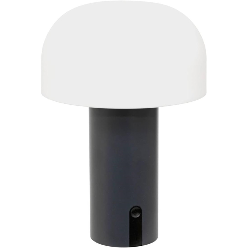 Atmosphera - LED Rechargeable outdoor touch table lamp JANY LED/3,7V 22 cm 2200 mAh IP44 black