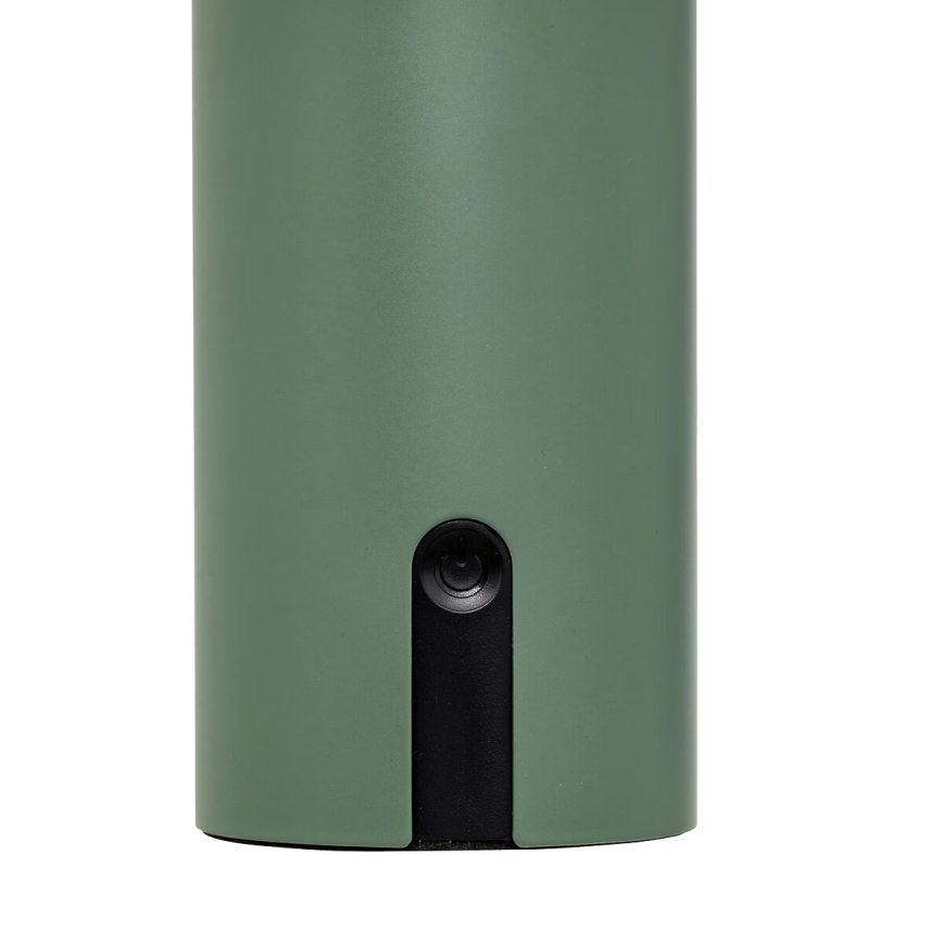 Atmosphera - LED Rechargeable outdoor touch table lamp JANY LED/3,7V 22 cm 2200 mAh IP44 green