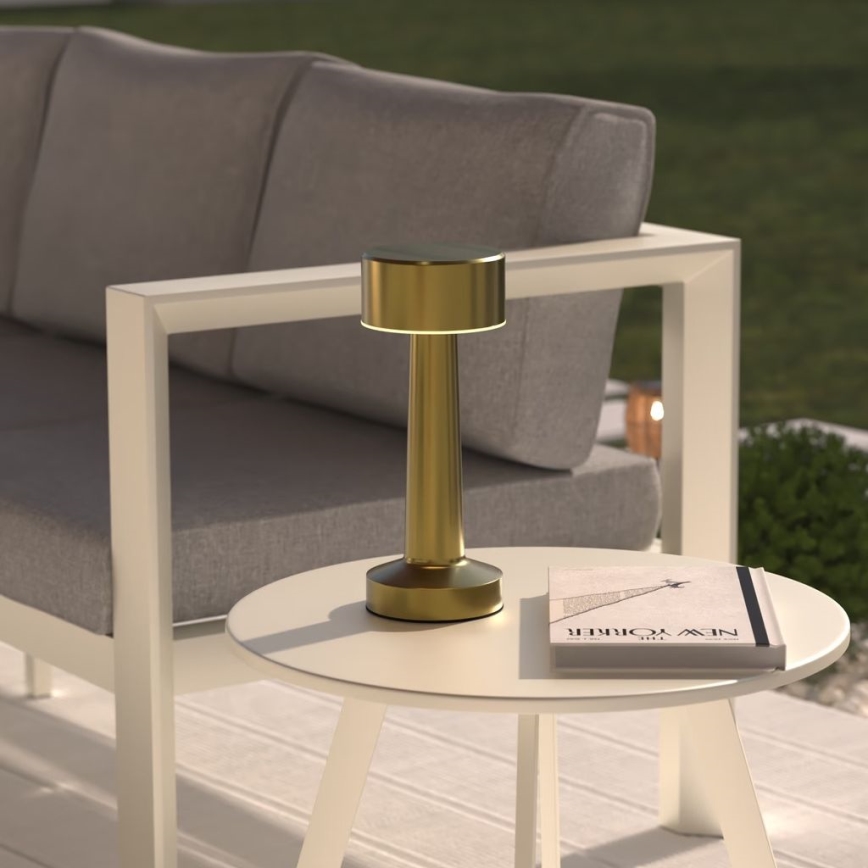 Atmosphera - LED Rechargeable outdoor touch table lamp HALTO LED/3,7V 1800 mAh IP44