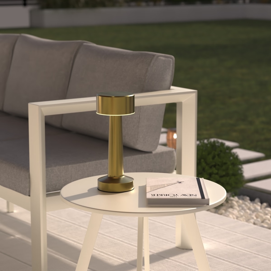 Atmosphera - LED Rechargeable outdoor touch table lamp HALTO LED/3,7V 1800 mAh IP44
