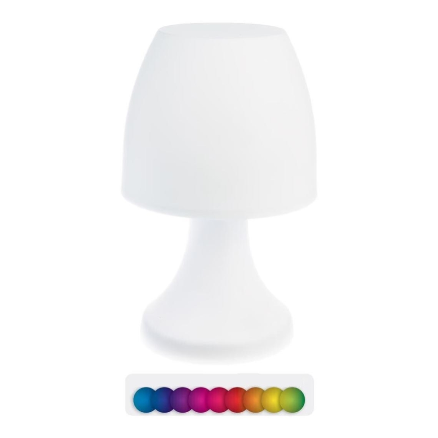 Atmosphera - LED RGB Outdoor table lamp DOKK LED/3xAAA 19,5 cm IP44