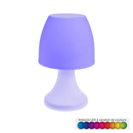 Atmosphera - LED RGB Outdoor table lamp DOKK LED/3xAAA 19,5 cm IP44