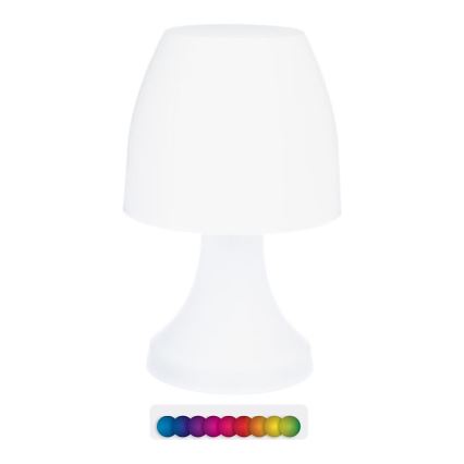 Atmosphera - LED RGB Outdoor table lamp DOKK LED/3xAAA 27,5 cm IP44