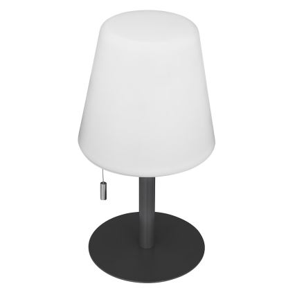 Atmosphera - LED RGBW Rechargeable outdoor table lamp ZACK LED/3,7V 1200 mAh IP44 black