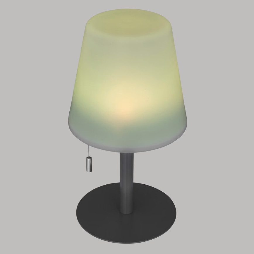 Atmosphera - LED RGBW Rechargeable outdoor table lamp ZACK LED/3,7V 1200 mAh IP44 black