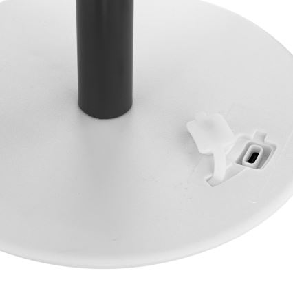 Atmosphera - LED RGBW Rechargeable outdoor table lamp ZACK LED/3,7V 1200 mAh IP44 black