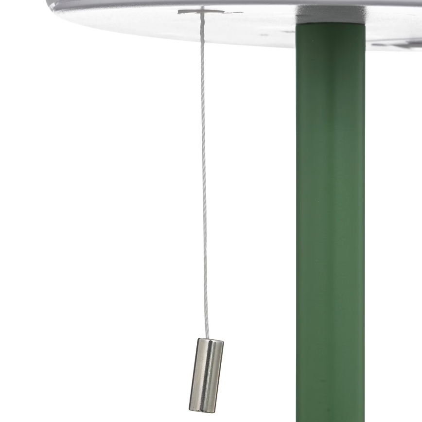 Atmosphera - LED RGBW Rechargeable outdoor table lamp ZACK LED/3,7V 1200 mAh IP44 green