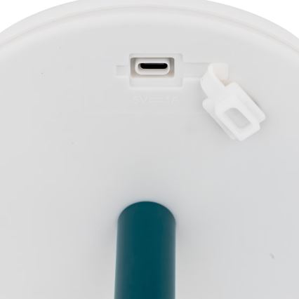 Atmosphera - LED RGBW Rechargeable outdoor table lamp ZACK LED/3,7V 1200 mAh IP44 turquoise