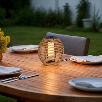 Atmosphera - LED Solar Lamp CUBA LED/1,2V 800 mAh IP44