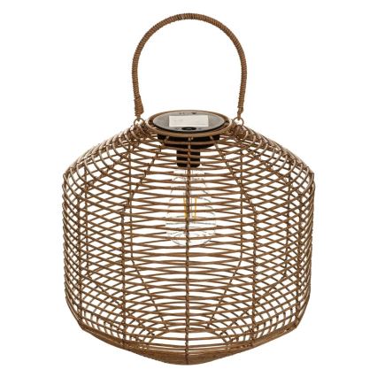 Atmosphera - LED Solar lamp CUBA LED/1,2V IP44 rattan