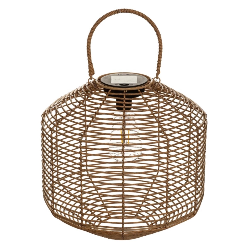 Atmosphera - LED Solar lamp CUBA LED/1,2V IP44 rattan