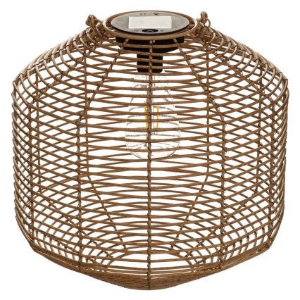 Atmosphera - LED Solar lamp CUBA LED/1,2V IP44 rattan