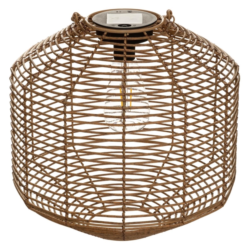 Atmosphera - LED Solar lamp CUBA LED/1,2V IP44 rattan