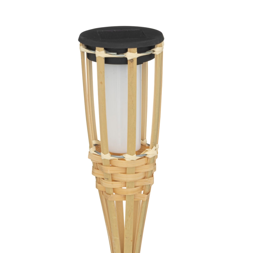 Atmosphera - LED Solar lamp MACEO LED/1,2V IP44 bamboo
