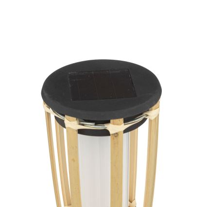 Atmosphera - LED Solar lamp MACEO LED/1,2V IP44 bamboo