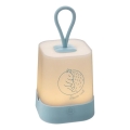 Atmosphera - LED Touch-sensitive Rechargeable Children's Night Light RABBIT LED/3.7V 1200 mAh Blue