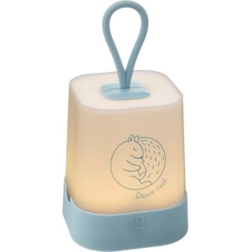 Atmosphera - LED Touch-sensitive Rechargeable Children's Night Light RABBIT LED/3.7V 1200 mAh Blue