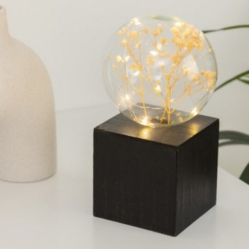 Atmosphera - MICRO LED Table Lamp, 2xAAA, Anthracite