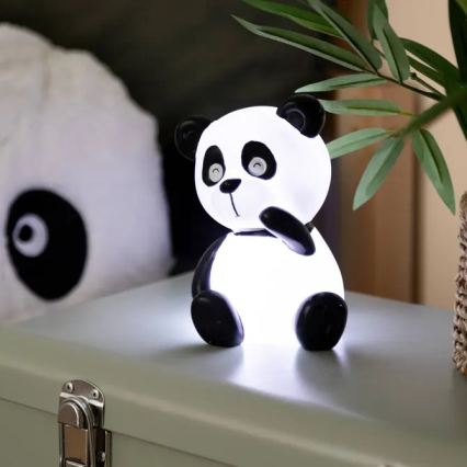 Atmosphera - PANDA LED Kids' Night Light LED/3xLR44
