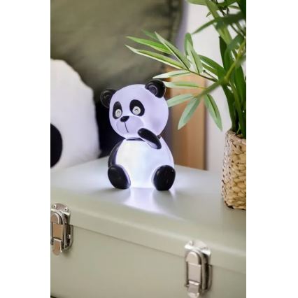 Atmosphera - PANDA LED Kids' Night Light LED/3xLR44