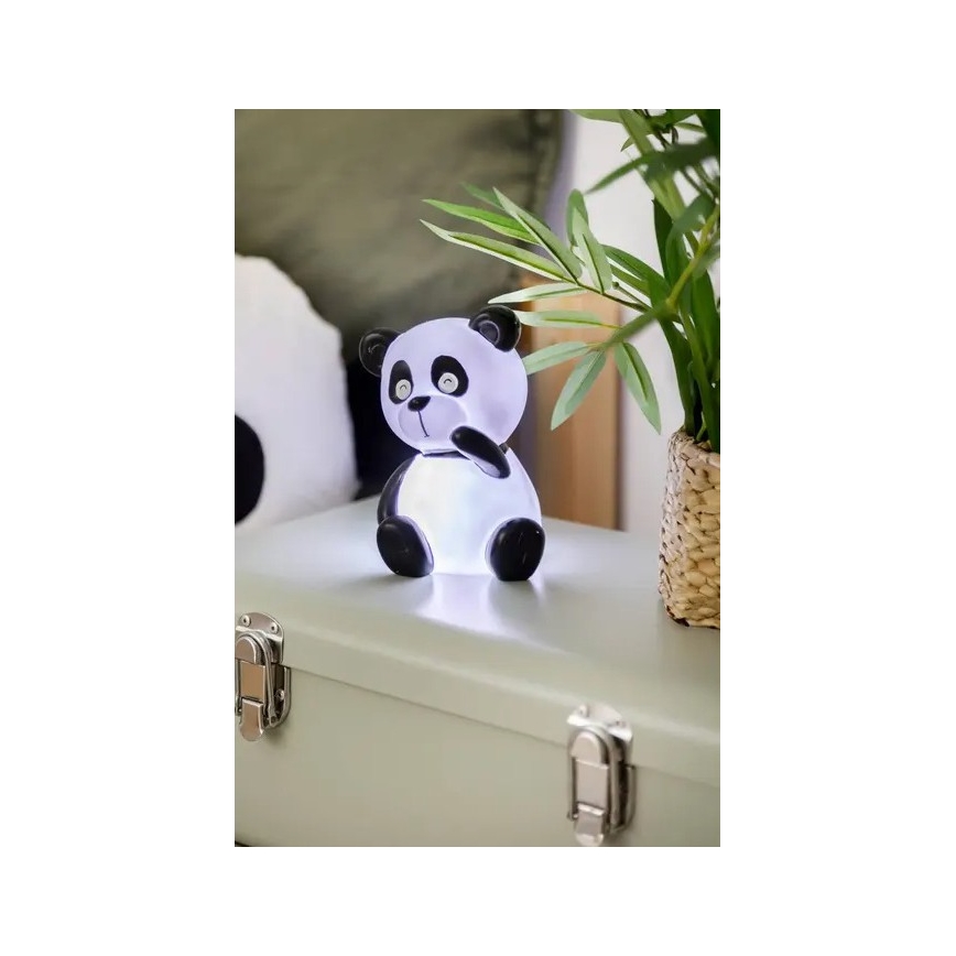 Atmosphera - PANDA LED Kids' Night Light LED/3xLR44