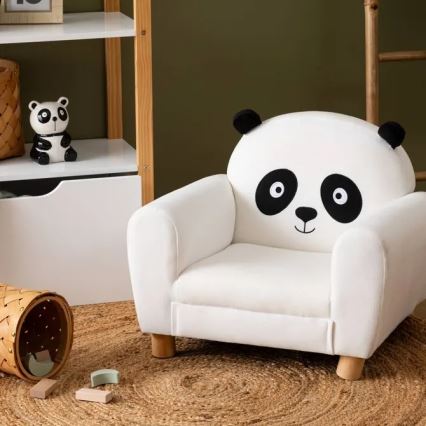Atmosphera - PANDA LED Kids' Night Light LED/3xLR44