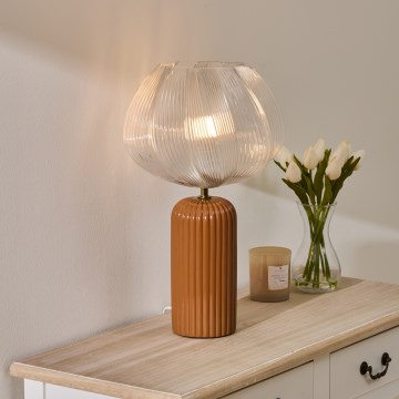 Atmosphera - PHYLAS Table Lamp 1xE14/40W/230V Orange