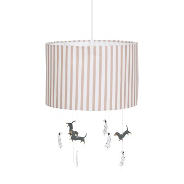 Atmosphera - SCOTT Children's Pendant Light on Cord 1xE27/40W/230V, Dog Design