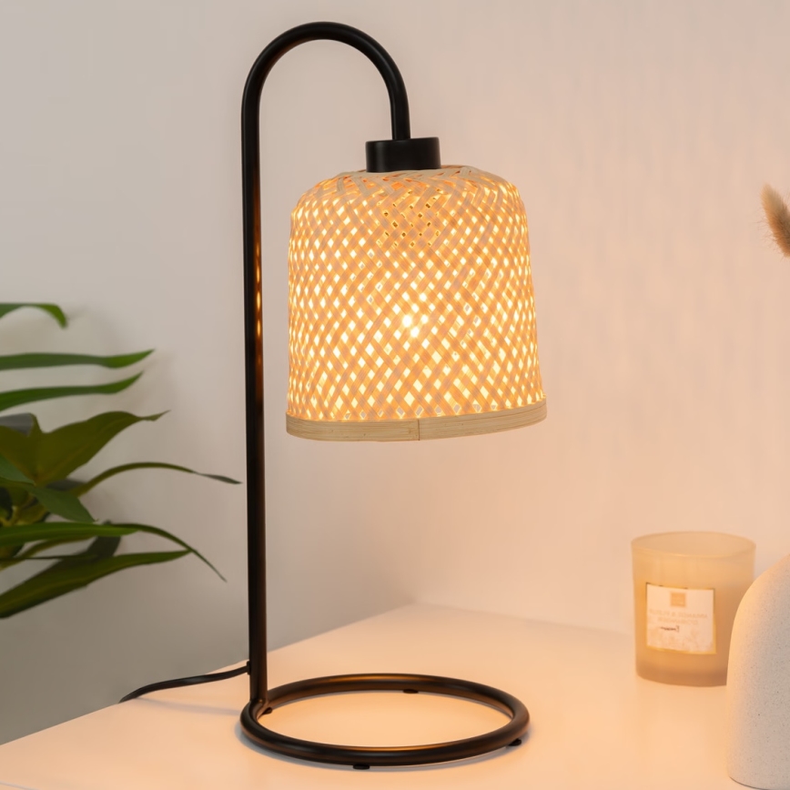 Atmosphera - Table lamp ALI 1xE27/25W/230V bamboo