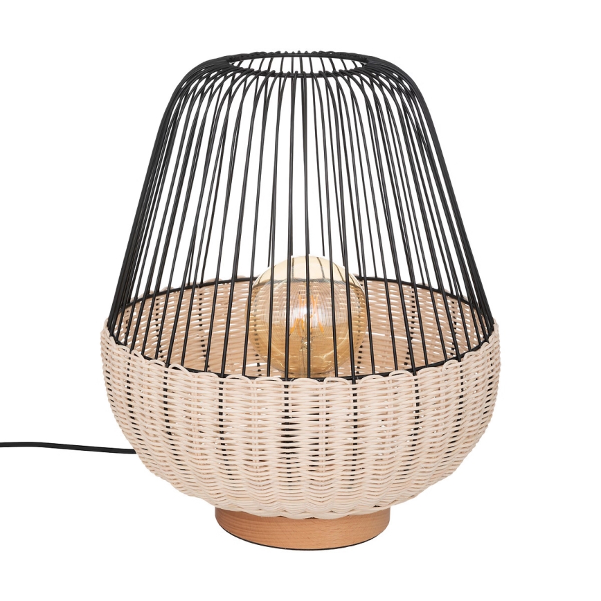 Atmosphera - Table lamp ANEA 1xE27/40W/230V rattan