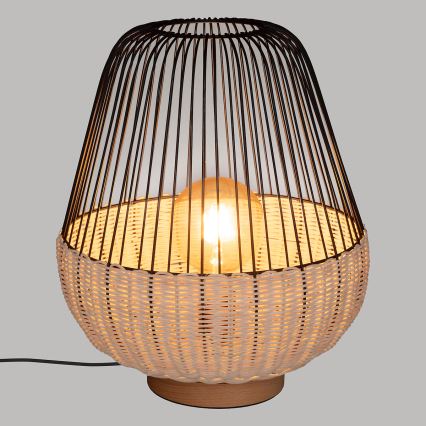Atmosphera - Table lamp ANEA 1xE27/40W/230V rattan