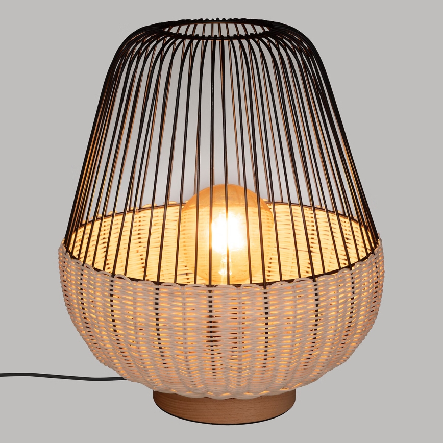 Atmosphera - Table lamp ANEA 1xE27/40W/230V rattan