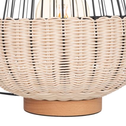 Atmosphera - Table lamp ANEA 1xE27/40W/230V rattan