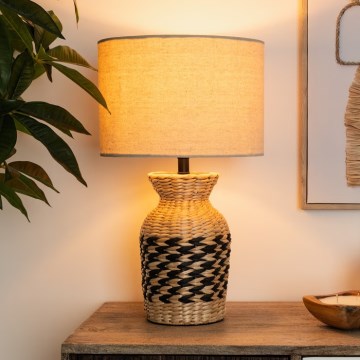 Atmosphera - Table lamp MENA 1xE27/40W/230V water hyacinth