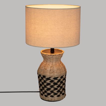 Atmosphera - Table lamp MENA 1xE27/40W/230V water hyacinth