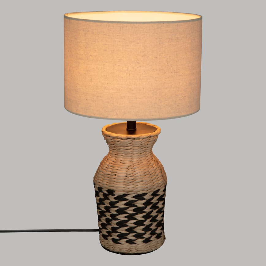 Atmosphera - Table lamp MENA 1xE27/40W/230V water hyacinth