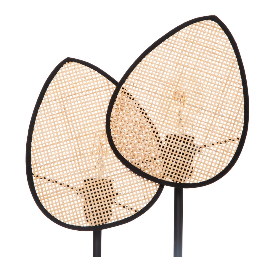 Atmosphera - Table lamp OLME 1xE27/40W/230V rattan