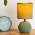 Atmosphera - Table lamp TIMÉO 1xE14/60W/230V khaki