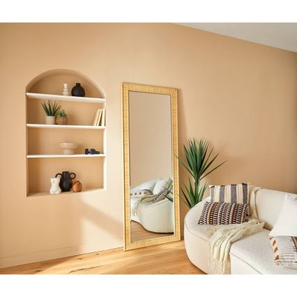 Atmosphera - THEA Wall Mirror 194.5 x 71.5 cm, Beige