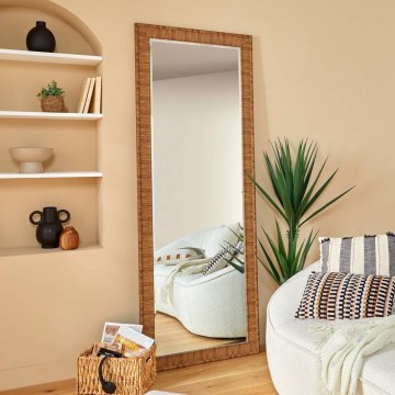 Atmosphera - THEA Wall Mirror 194,5x71,5 cm brown