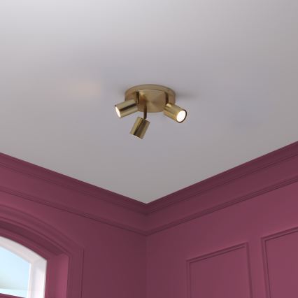 Atmosphera - VICO Spotlight 3xGU10/25W/230V Gold