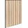 Atmosphera - Wall decorative 3D panel 60x60 cm light brown