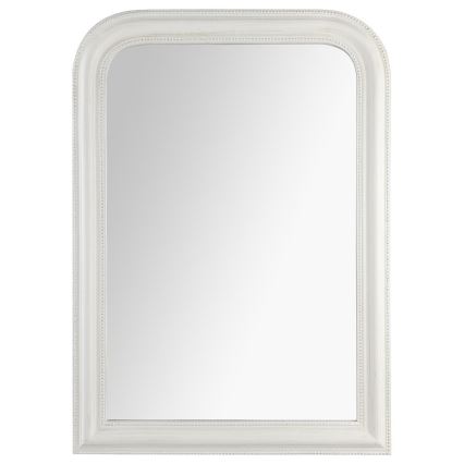 Atmosphera - Wall mirror ADELE 104x74 cm pine/white