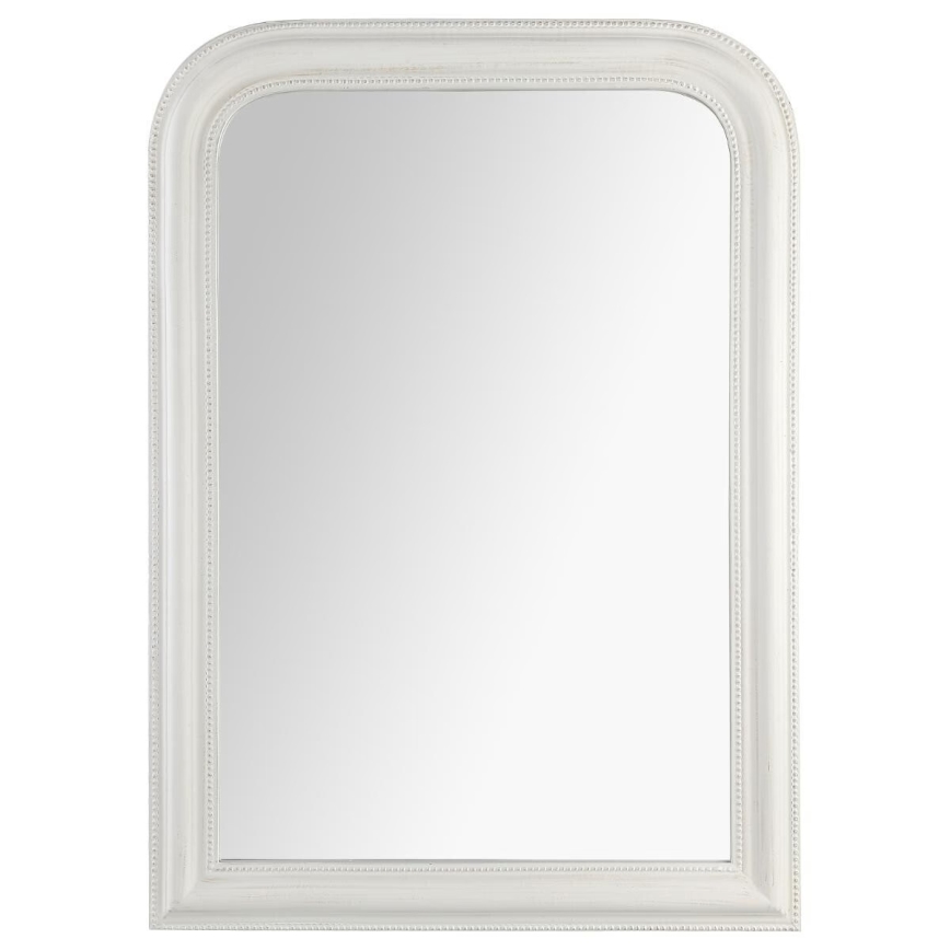 Atmosphera - Wall mirror ADELE 104x74 cm pine/white