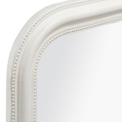 Atmosphera - Wall mirror ADELE 104x74 cm pine/white