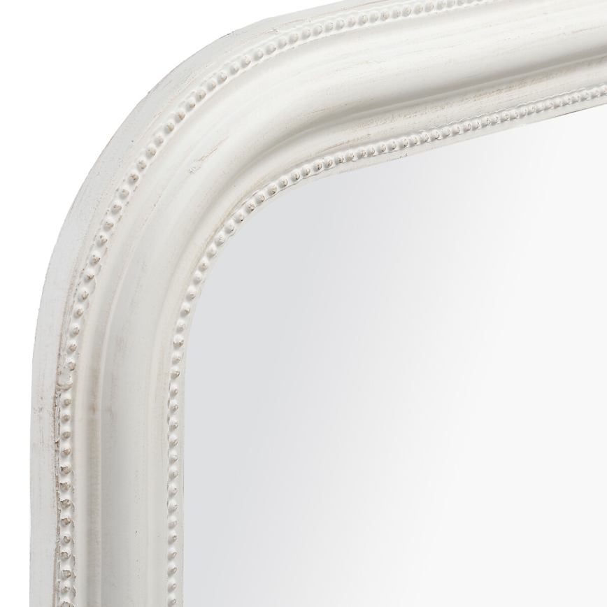 Atmosphera - Wall mirror ADELE 104x74 cm pine/white