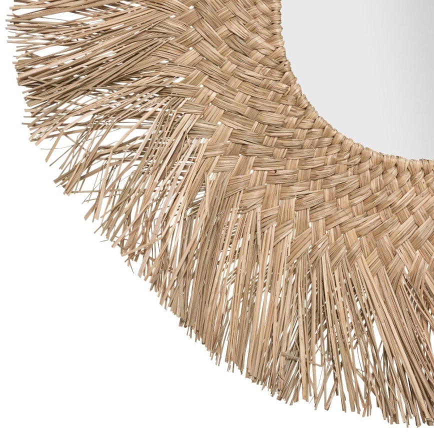 Atmosphera - Wall mirror AEL d. 80 cm reed