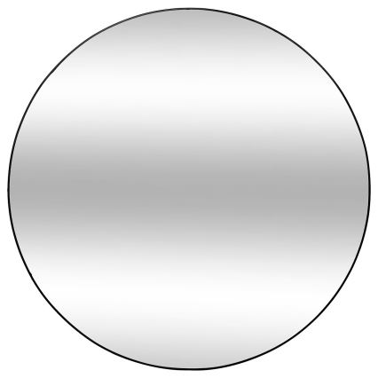 Atmosphera - Wall mirror ALICE d. 110 cm black