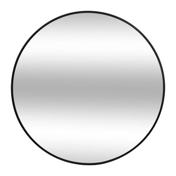 Atmosphera - Wall mirror ALICE d. 70 cm black