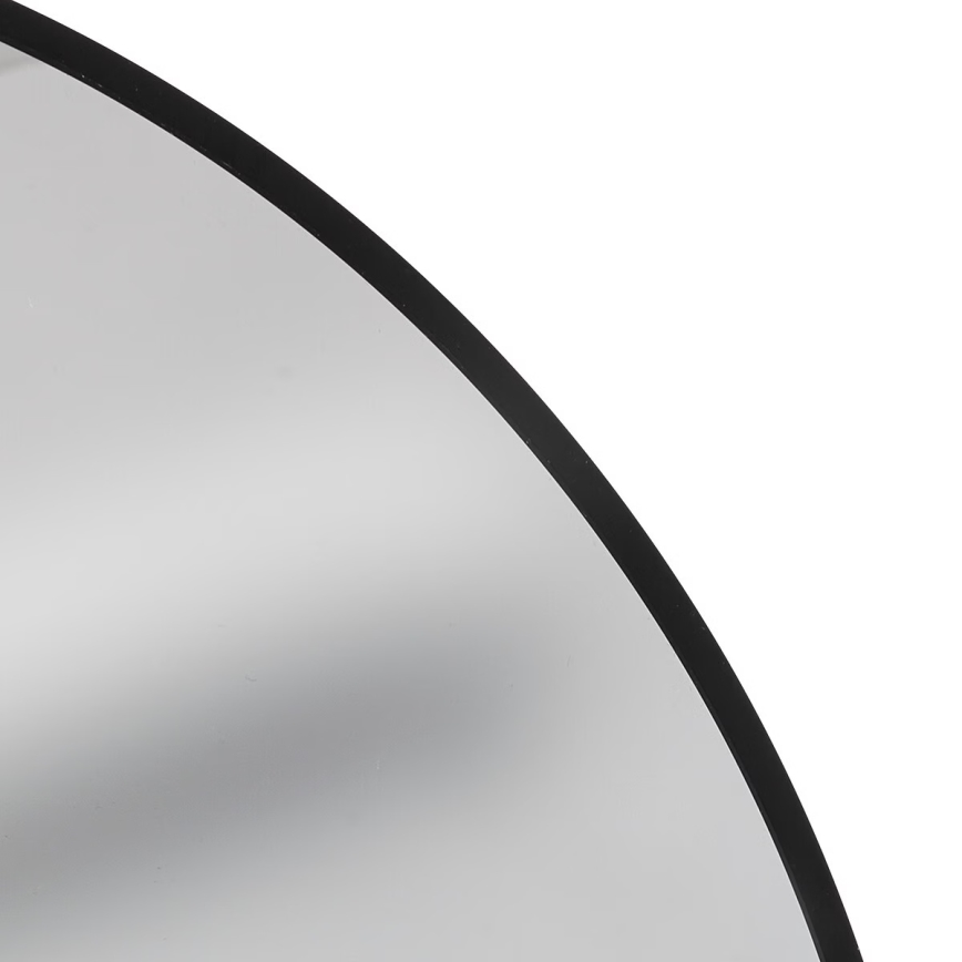 Atmosphera - Wall mirror ALICE d. 70 cm black